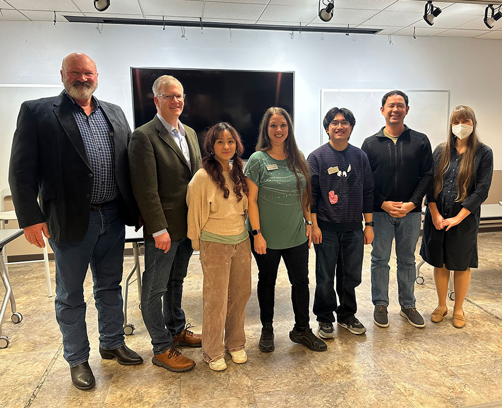 Washington State 10th District legislators meeting with SVC students