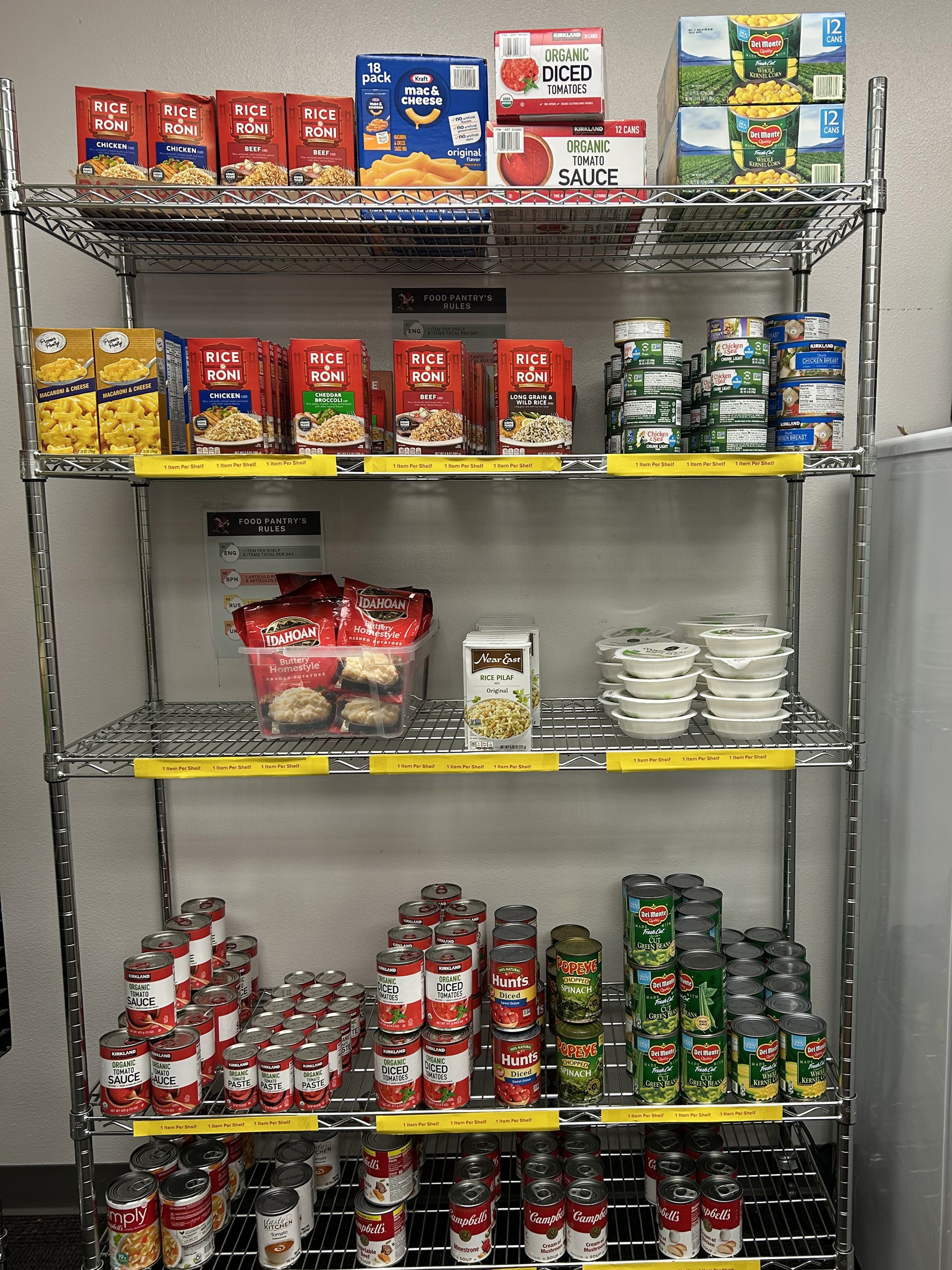 Mount Vernon Campus Food Pantry