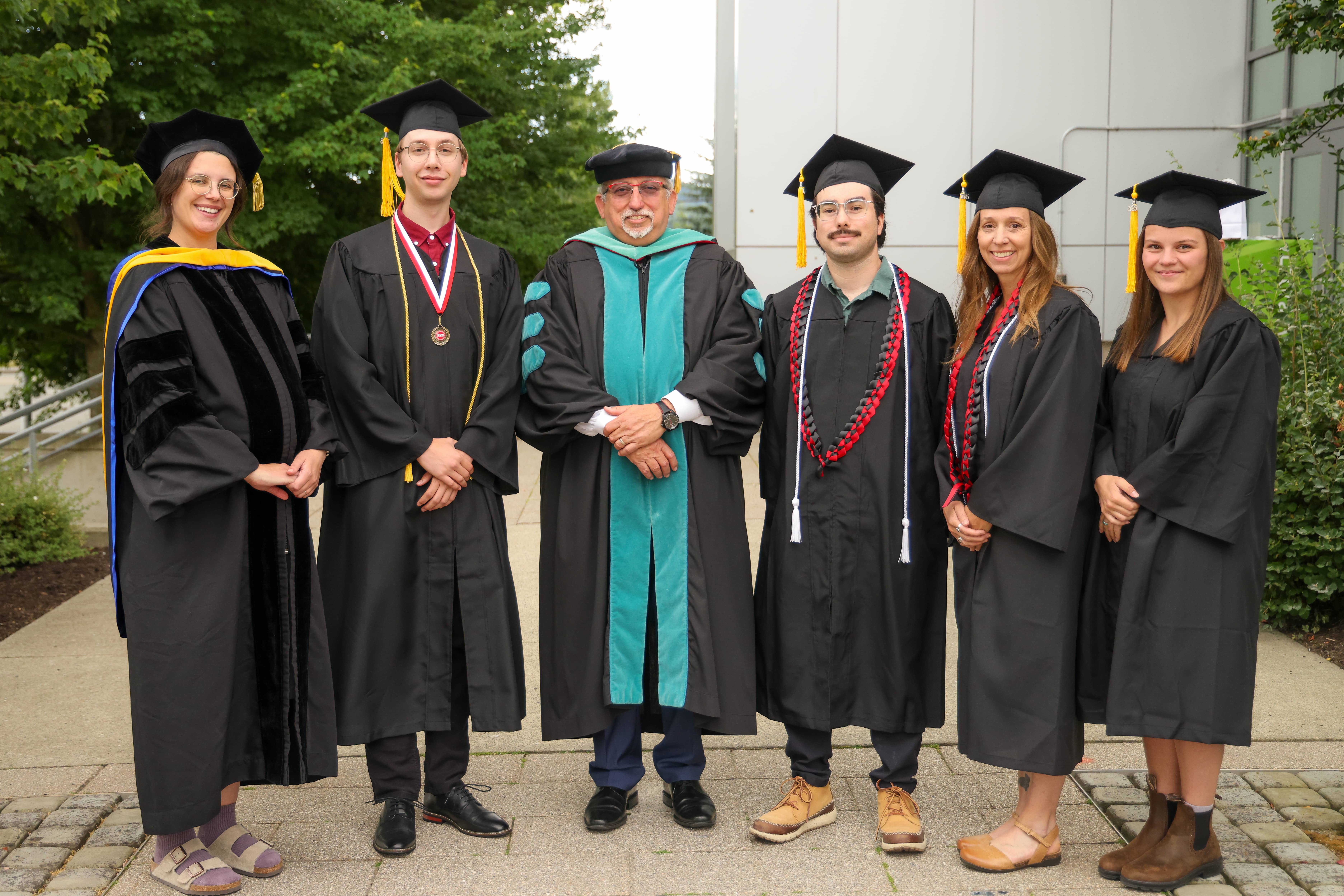 Graduates celebrating