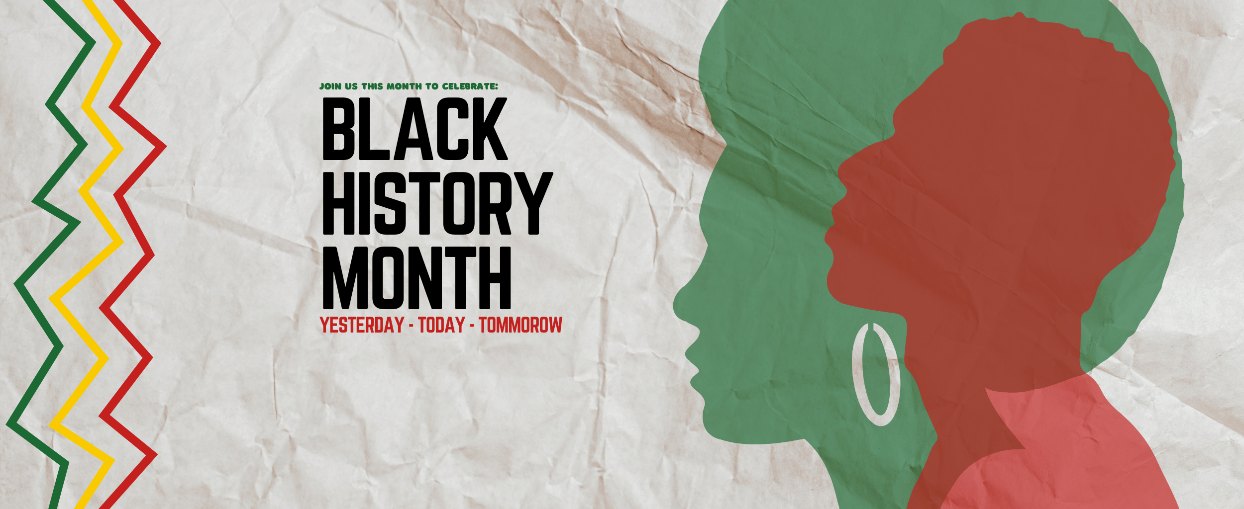 Black History Month Web Banner